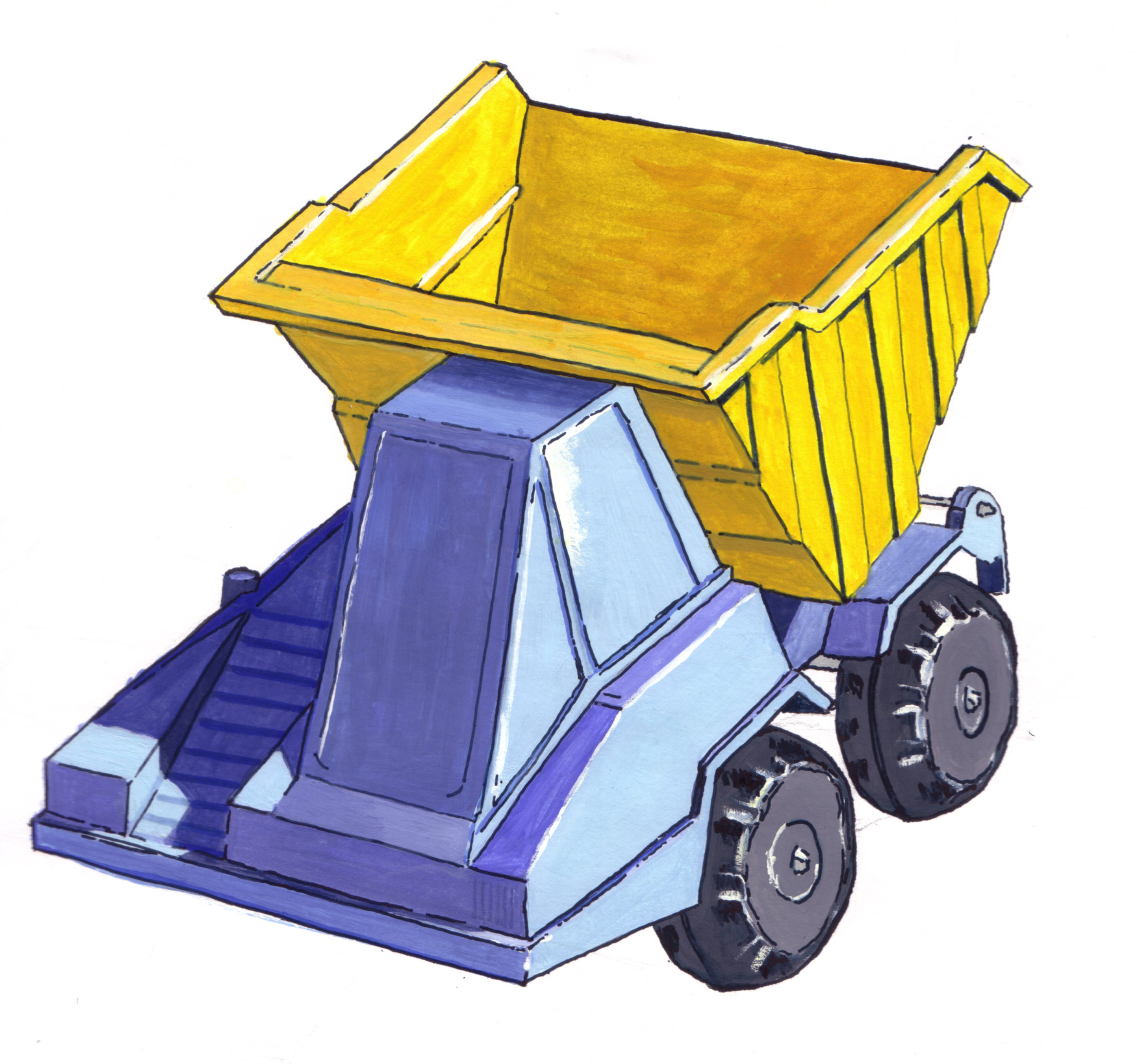 Dumptruck drawing by Annika R.-M.